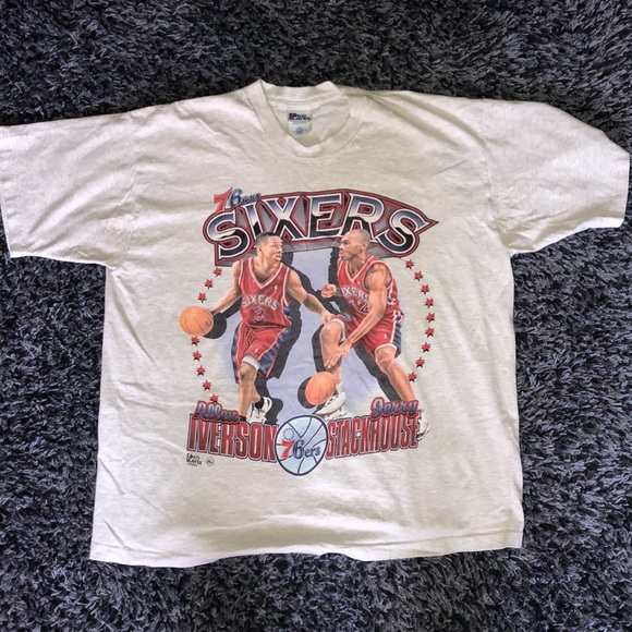 sixers vintage shirt